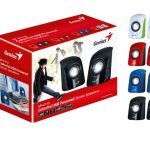 Parlantes GENIUS SP-U115 1,5Wrms USB 3,5mm Negro