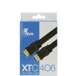 Cable Xtech FLAT HDMI XTC-406 6ft M/M