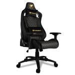 Silla Gamer Cougar Armor Royal S, Reclinable 180°, Reposabrazos 4D, hasta 120kg, Negro/Dorado