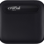 Disco Portátil  Crucial 500GB X6 SSD (USB 3.2, Hasta 540MB/s) ENTREGA INMEDIATA
