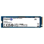 Disco Kingston NV2, 2TB NVMe, PCIe 4.0, Lectura 3500 MB/s Escritura 2800 MB/s