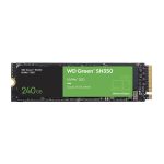 Disco WD Green, 240GB, NVMe M.2, Lectura 2400MB/s Escritura 900MB/s