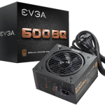 Fuente de Poder EVGA 600W 600 BQ, Certificada 80+ Plus Bronze, Semi Modular