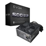 Fuente de poder EVGA 600 W2, 600W, Certificada 80+ Plus White, No Modular ENTREGA INMEDIATA