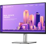 Monitor Dell P2422H, 23.8" Full HD, Panel IPS, 8ms, 60Hz, DP+HDMI+VGA, Montaje VESA