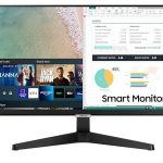 Monitor Samsung Smart TV 24", Con Apps de Smart TV y PC en Pantalla, Panel IPS; 14ms