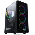 Gabinete Gamer Morpheus JX188-9 4 Fans ARGB Mid tower