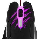 Mouse Óptico Xtech XTM-610, 6 Botones, 3200DPI, Wired, USB, Negro con Iluminación