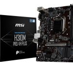 Placa Madre MSI H310M PRO-VDH PLUS LGA 1151-V2 (8va y 9na) HDMI Micro ATX