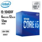 Procesador Intel® Core™ i5-10400F 6-Core 2.9 GHz (12M Cache, up to 4.30 GHz) LGA1200, Sin Graficos
