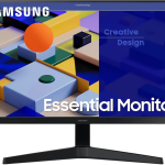 Monitor Samsung Essential de 22“  (IPS, Full HD, 75Hz, HDMI+VGA, FreeSync)