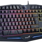 Genius Teclado Gaming K9 Negro USB 7 colors ultra durable