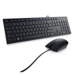 Kit Teclado + Mouse Dell KM300C (Ambidestro, Español, Negro)
