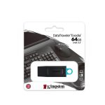 64GB USB3.2 Gen 1 DataTraveler Exodia (Black)
