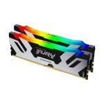 Memoria RAM Kingston Fury Renegade RGB White de 32GB (2x16GB, DDR5, 6000MHz, CL32, DIMM)
