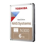 Disco Duro Toshiba X300 de 6TB (3.5“, SATA 6 GB/s, 7200rpm, 256MB caché)