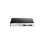 Switch D-Link DGS-1008MP No administrado Gigabit Ethernet (PoE) 1U