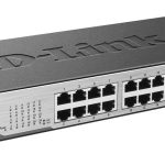Switch de red D-Link DES-1024D - (24 x RJ45, 100 MB/s, indicador LED), gris