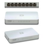 Switch D-Link DGS-1008A de 8 Puertos NWay (Gigabit Ethernet, Auto MDI/MDIX, 16 Gbps)