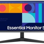 Monitor Samsung Essential de 24" S3 IPS, FHD, Plano100Hz, 4ms, DisplayPort, HDMI
