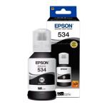 Botella de Tinta Original Epson T534 Negra, T534120-AL, 6.000 paginas