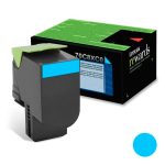 Cartucho de Tóner Lexmark 708XC Extra Alto Rendimiento (Cian, hasta 4k Págs)