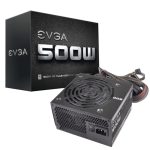 Fuente de Poder EVGA 500 Watt 80Plus Power Supply