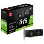 Tarjeta de Video MSI Nvidia GeForce RTX 3050 LP 6G OC, 14 Gbps, 6GB GDDR6, 96-bit, Low Profile