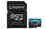 Memoria microSD Kingston Canvas Go! Plus 128GB microSD V30 + Adaptador SD - Imagen 2