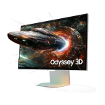 Samsung 27" Odyssey 3D G90XF 4K 165Hz IPS (3840x2160) DP, HDMI Parlantes 5Wx2 Pivot USB 3.0