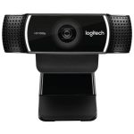 Webcam Logitech C922 Pro Stream, Full HD 1080p USB, streaming alta calidad Twitch y YouTube